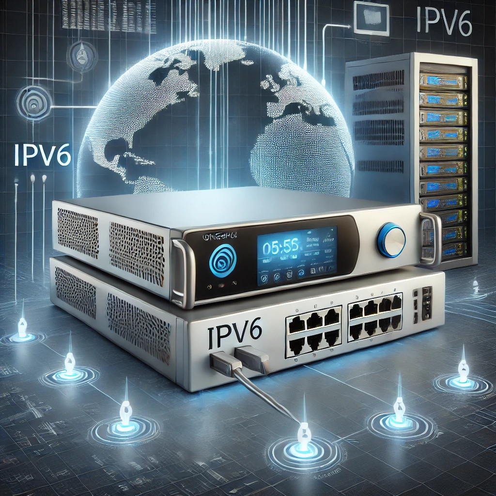 ChatGTPs Vorstellung von einer Firewall und einem Server mit IPv6.